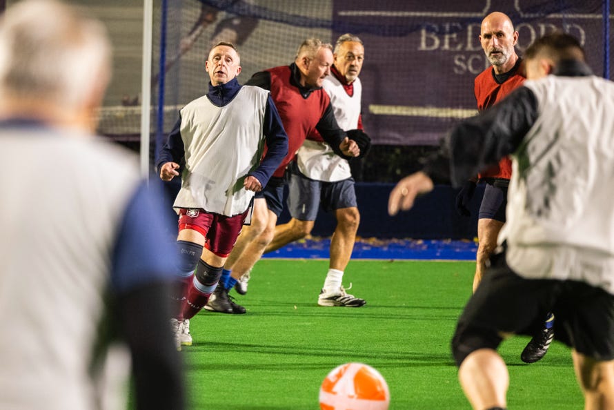 PLAY WALKING FOOTBALL WITH BEDFPORD WALKING FOOTBALL CLUB